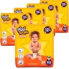 Kit 5X Pacotes Fralda Descartavel Piquitucho - Grande G