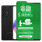 Kit 5x Película 9D Cerâmica Samsung Galaxy A53 5G - Protetora Anti Impacto Queda Choque Shock Flexível Nano Gel