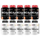 Kit 5X Power Creatina 100G+ 5X Bcaa 100G Tangerina