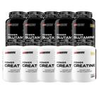 Kit 5X Power Glutamine 100G+ 5X Power Creatine 100G - Bodybuilders