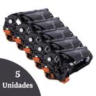 Kit 5X Toner Compatível 435a 436a 285a P/ P1102w M1120 M1132