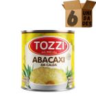 Kit 6 Abacaxi Em Calda Rodelas Lata 830g - Tozzi