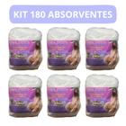 Kit 6 Absorventes de Seio Macio Suave 180UN (6 pacotes com 30un cada) - HIG PRO