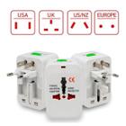 Kit 6 Adaptador Tomada Universal Internacional País - Home Goods