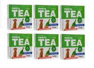 Kit 6 AntiPulga Pipeta Tea Cães 5,1 Kg Á 10kg KIT C/3 Pipeta - KONIG