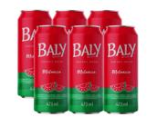 KIT 6 Bebida Energético Baly Sabor Melancia Lata 473Ml