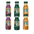 Kit 6 Bebidas Láctea Starbucks Frappuccino Sabores 280ml