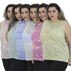 kit 6 blusas femininas em Promoção no Magazine Luiza