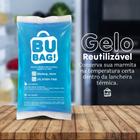 Kit 6 Bolsa Gel Térmico Bubag! Bolsas Térmicas Conserva Alimentos Bebidas Compressa Quente e Fria