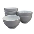 Kit 6 Bowls/Tigelas Brancos Porcelana Schmidt