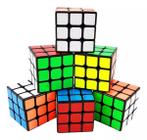 Kit 6 Brinquedos Cubo Mágico 3x3x3 Ultimate Chalange Revenda