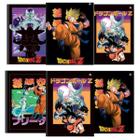 Kit 6 Cadernos Dragon Ball Super Brochurão Dbz 96 Folhas