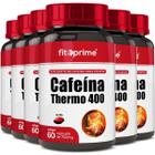 Kit 6 Cafeína Thermo 400 Com 60 Cápsulas Fitoprime