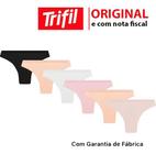 Kit 6 calcinhas feminina biquini microfibra trifil c04404