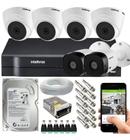 Kit 6 Camera Intelbras segurança monitoramento completo