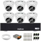 Kit 6 Câmeras Intelbras VHC 1120 D DVR MHDX 1008-C