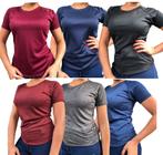 Kit 6 Camisetas Dry fit Feminina