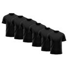 Kit 6 Camisetas Masculina Raglan Dry Fit Proteção Solar UV