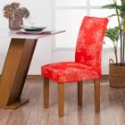 Kit 6 Capas para Cadeira de Jantar com Elástico Malha Gel Diversas Estampas Proteção e Design Atual - Sonhos e Decorações