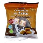 Kit 6 Caramelo De Leite Diet Com Chocolate Hué 100G - HUE