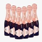 Kit 6 Chandon Brut Rose Baby Espumante 187ml