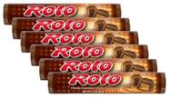 Kit 6 Chocolate Ao Leite Nestlé Rolo Sabor Caramelo 48,2G