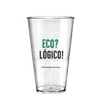 Kit 6 Copos Big Drink Eco Personalizados Eco-Logico - Krystalon