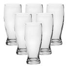 Kit 6 Copos Chopp Transparente 350ml Taça Tulipa Bar Cerveja