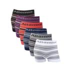 Kit 6 Cueca Microfibra Boxer Sem Costura Altomax Sortido