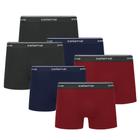 Kit 6 Cueca Selene Masculina Algodão Plus Size Boxer Box