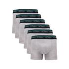 Kit 6 Cuecas Zorba Boxer Max Algodão 702 Mescla - M