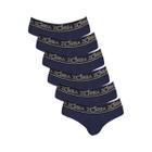 Kit 6 Cuecas Zorba Slip Plus 716 Marinho - G