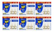 Kit 6 Cx Repelentes Com 12 Refis de 32,9ml Raid SC Johnson