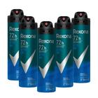 Kit 6 Desodorante Rexona Men Active Dry Aerosol Antitranspirante 72h 150ml