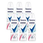 Kit 6 Desodorante Rexona Sem Perfume Aerosol Antitranspirante 72h 150ml