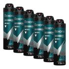 Kit 6 Desodorantes Rexona Men Antitranspirante Aerossol Invisible 150ml