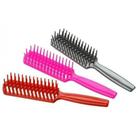 Kit 6 escovas desembaraçadora jacaré rígida ideal para fitagem simples útil