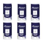 Kit 6 Esparadrapo Impermeável Branco Missner