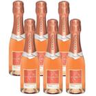 Kit 6 ESPUMANTE BABY CHANDON PASSION ON ICE ROSE 187ML