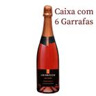 Kit 6 Espumante Brut Rose Courmayeur Serra Gaúcha 750 Ml