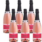 Kit 6 Espumante Prosecco Rose Peterlongo 750 ml