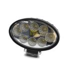 Kit 6 Farol De Milha Oval 8 Led Prova D'agua Caminhão