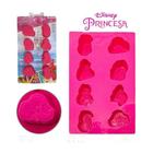 kit 6 Forma Silicone Multiuso C/8 Princesas 30ml 19,5X12X3cm