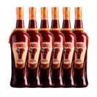 Kit 6 Garrafas Licor Amarula 750Ml