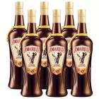 Kit 6 Garrafas Licor Amarula 750Ml