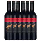 Kit 6 Garrafas Vinho Australiano Yellow Tail Cabernet