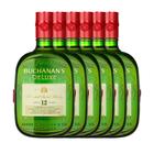 Kit 6 Garrafas Whisky Buchanan'S 12 Anos 1 Litro