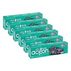 Kit 6 Gel Dental Infantil Ultra Action 50g Mundo dos Carros Mentinha