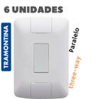 Kit 6 Interruptor Paralelo Three Way Tramontina