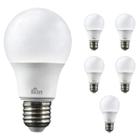 Kit 6 Lâmpadas Led 12w Empalux Bulbo E27 Residencial Bivolt 1.018lm Branco Frio 6500K Luz Branca - Kian